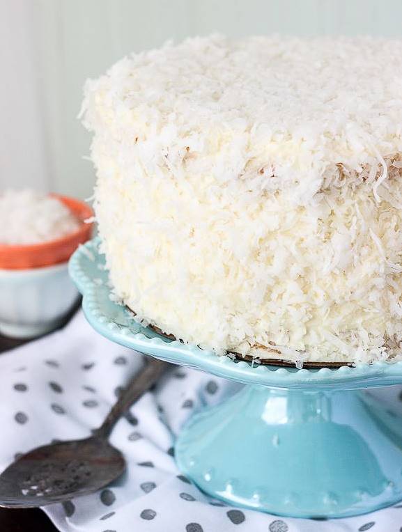 As Light as a Cloud Coconut Angel Food Cake