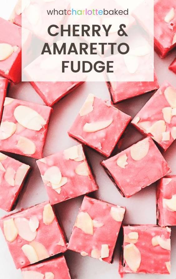 Cherry Amaretto Fudge Recipe