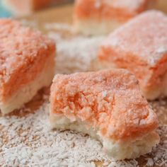 Coconut Ice; Foolproof Sweet Treats