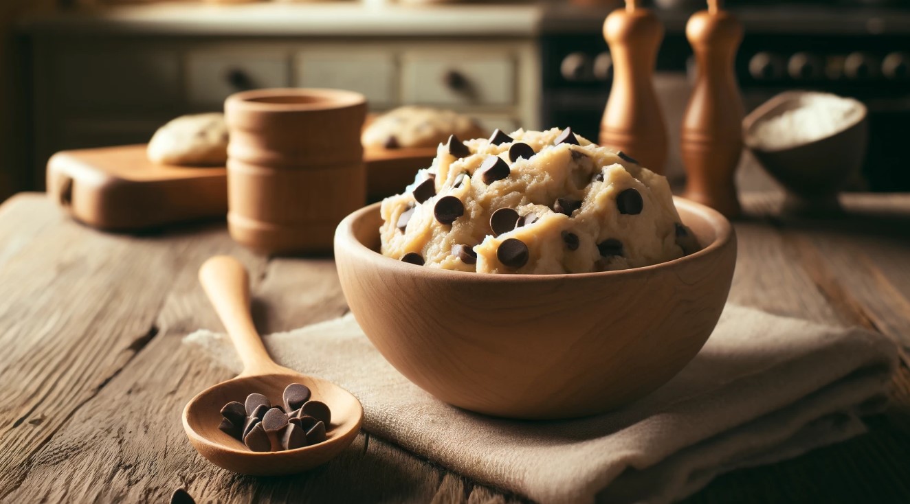 Edible Raw Cookie Dough (Egg Free)