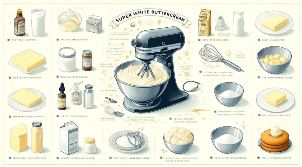 How to Make Super White Buttercream