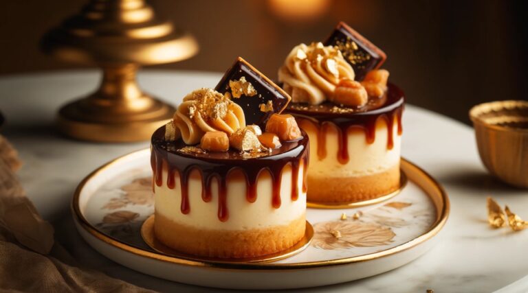 Mini Millionaire’s Cheesecakes