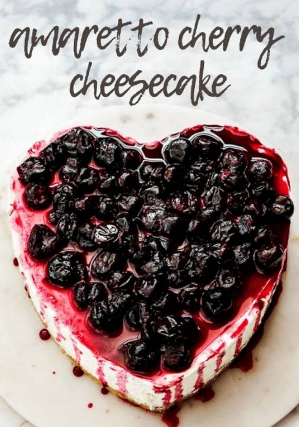 No Bake Amaretto Cheesecake 3