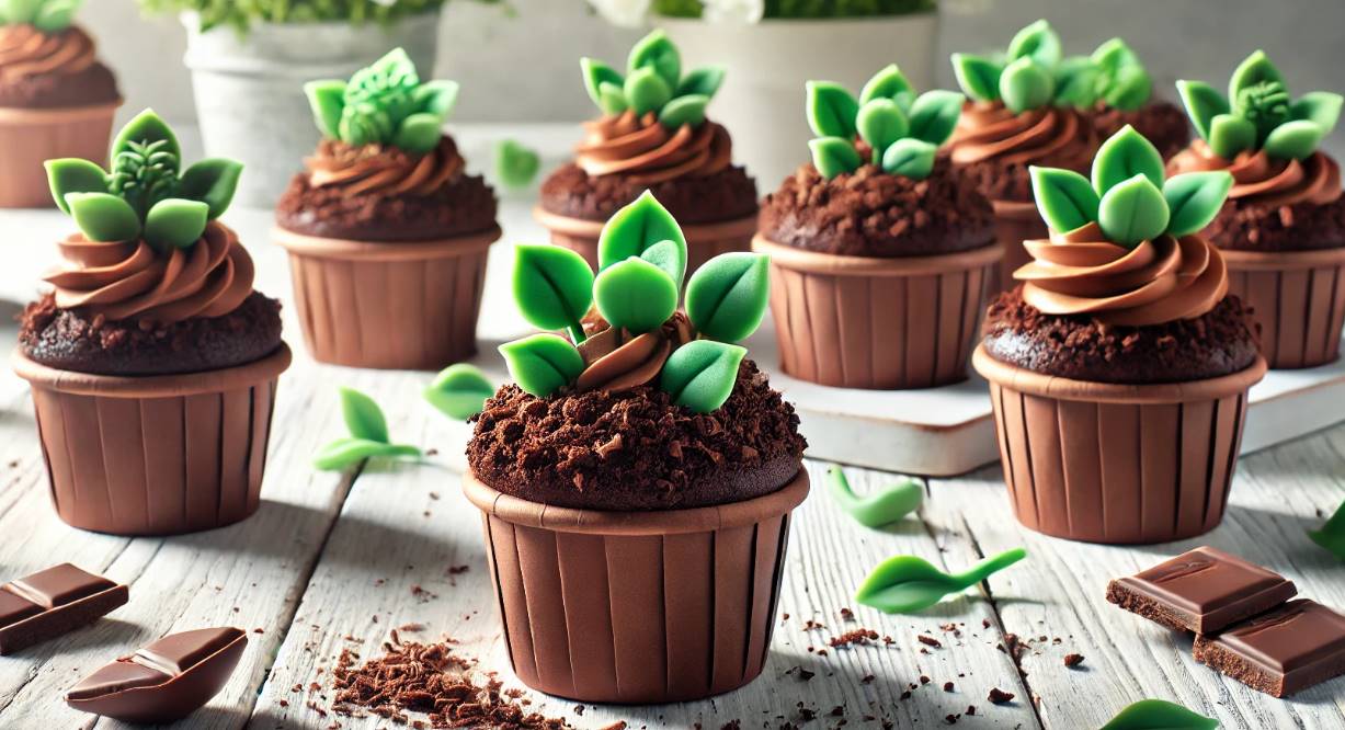 Plant Pot Cupcakes