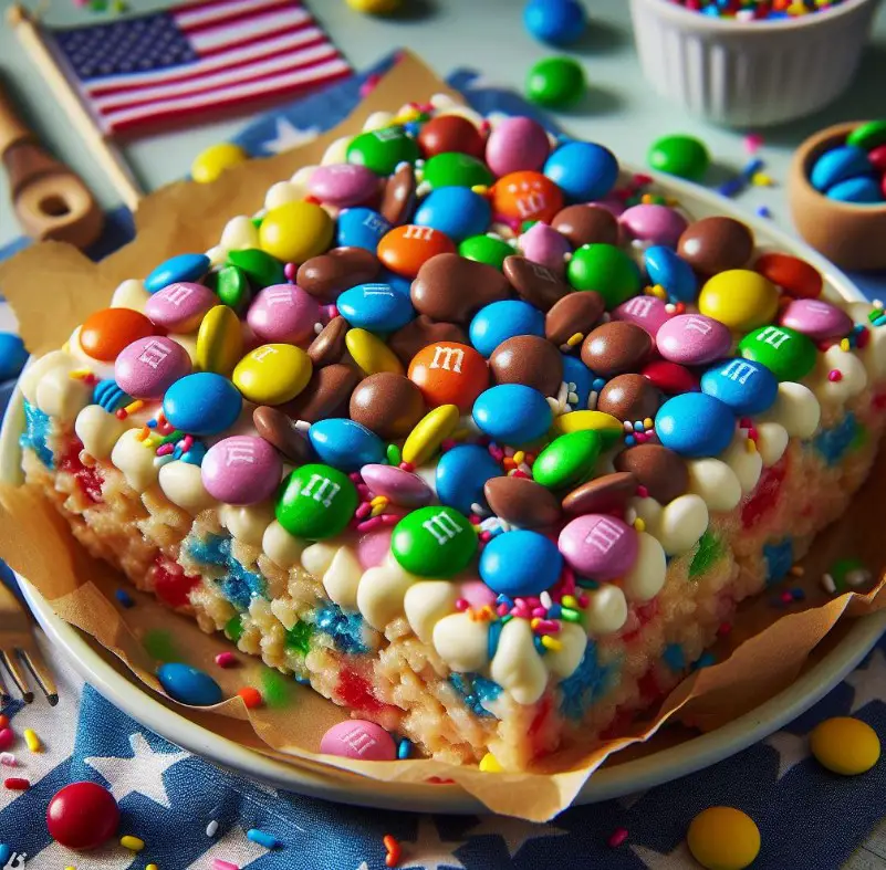 USA baking haul post I shared earlier in the week – and I’ve put the Mini M&Ms and bright coloured sprinkles to good use in today’s recipe