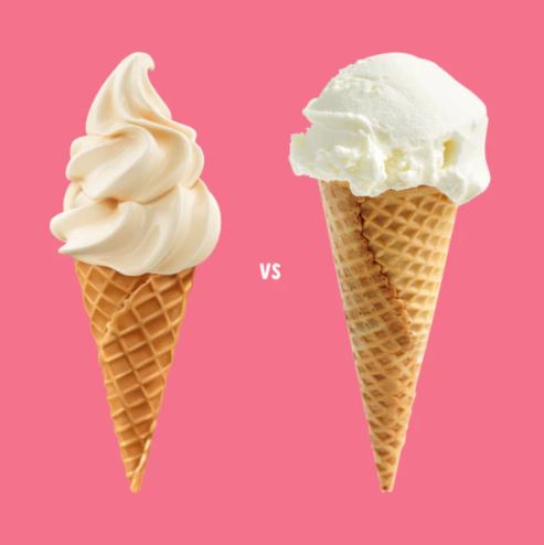 difference between ice cream and gelato