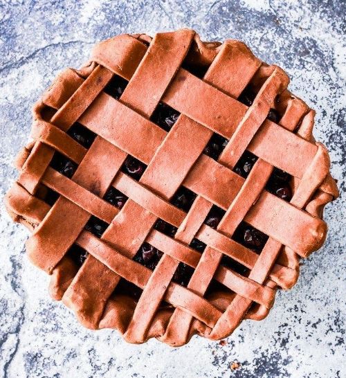 Chocolate Cherry Pie