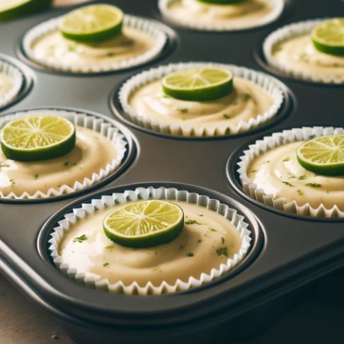 Mojito Cupcakes unbaked