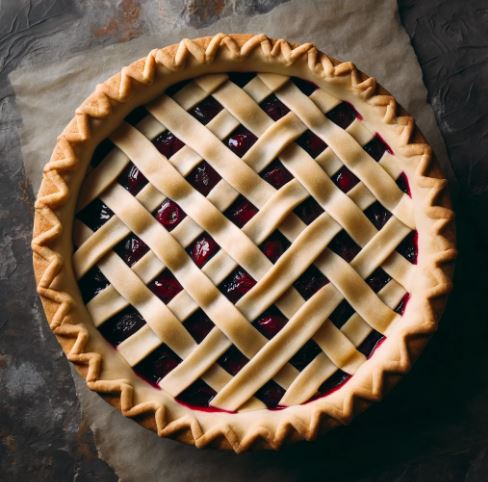 No-bake chocolate and cherry cake